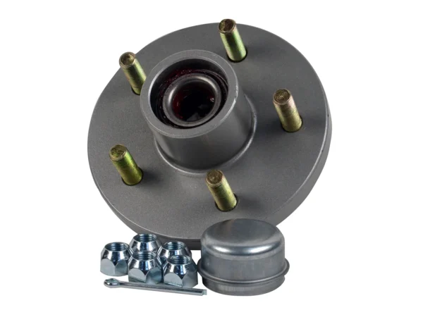 C.E. Smith Trailer Hub Kit - 1-3/8" x 1-1/16" Tapered - 5 x 4-1/2" Galvanized - Image 2