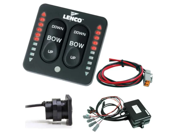 Lenco LED Indicator Two-Piece Tactile Switch Kit w/Pigtail f/Dual Actuator Systems - Image 2