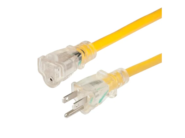 Marinco 14/3 Lighted Extension Cord - Non-Locking - 15A - 50' - Image 2
