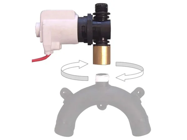 Jabsco Vented Loop Solenoid Valve f/37010 Series Toilet - Image 2