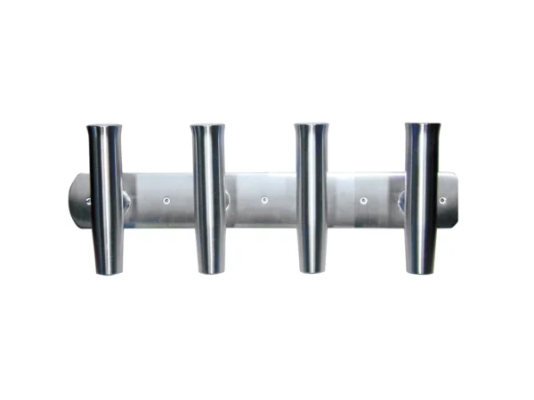 Tigress 4 Rod Aluminum Transom Mount Rod Holder - 28"