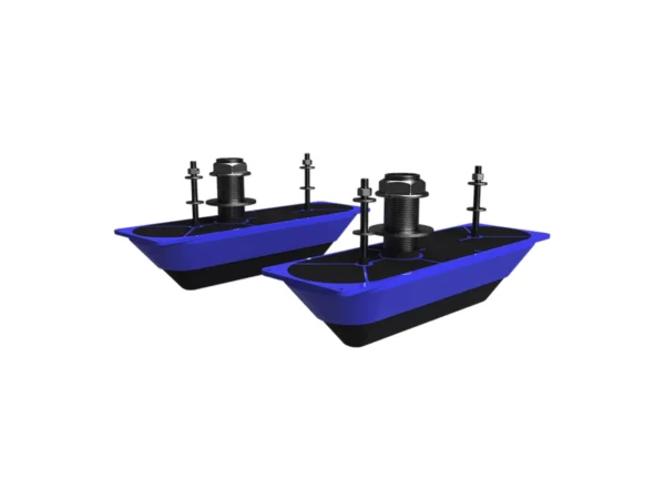 Navico StructureScan 3D® Stainless Steel Thru-Hull Transducer - Pair - Image 2