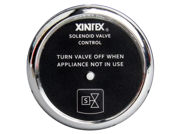 Fireboy-Xintex Propane Control & Solenoid Valve w/Chrome Bezel Display - Image 2