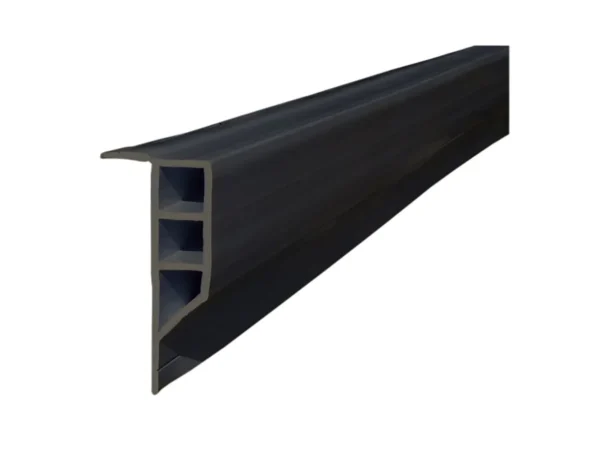 Dock Edge Standard PVC Full Face Profile - 16' Roll - Black - Image 2