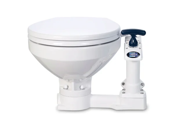Jabsco Manual Marine Toilet - Regular Bowl w/Soft Close Lid - Image 2