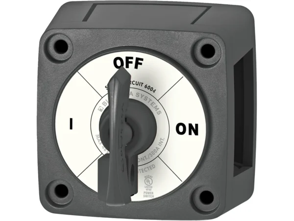 Blue Sea 6004200 Single Circuit ON-OFF w/Locking Key - Black - Image 5