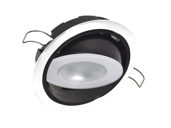 Lumitec Mirage Positionable Down Light - White Dimming - White Bezel - Image 6