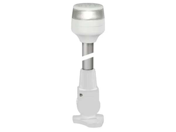 Hella Marine NaviLED 360 Compact All Round Lamp - 2nm - 12" Fold Down Base - White - Image 2