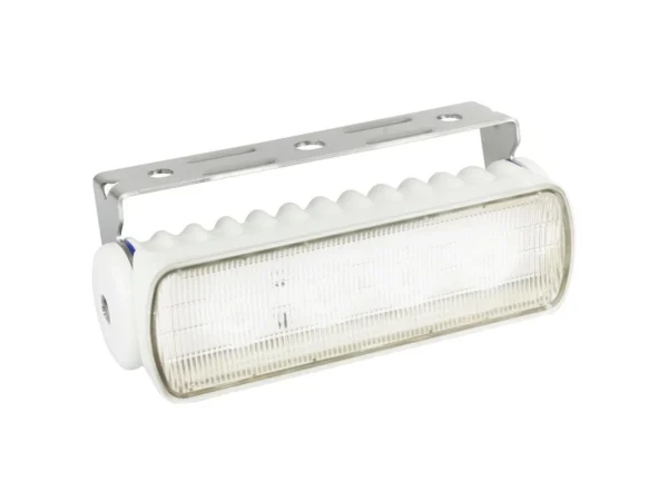 Hella Marine Sea Hawk-R LED Floodlight - White LED/White Housing - Image 2