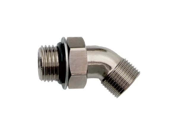 Uflex 45° Adjustable Fitting f/Back of UP Series Helms ORB 6 to 3/8" COMP - Image 2