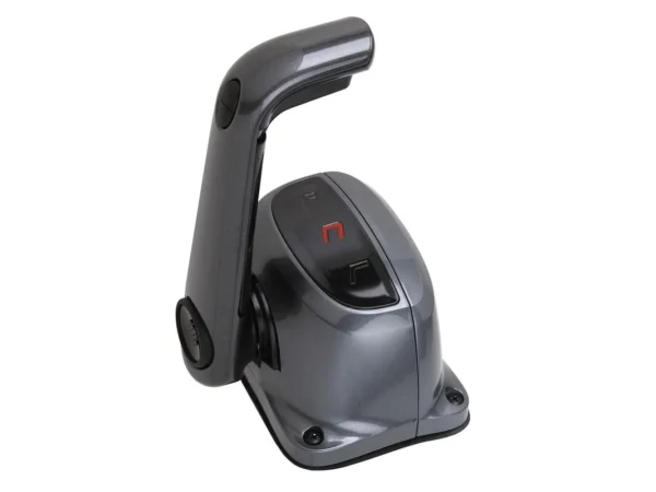 Uflex Single Lever Top Mount Control w/Neutral Lock & Trim Switch - Black - Image 2