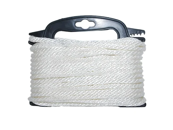 Attwood Braided Nylon Rope - 3/16" x 100' - White - Image 2