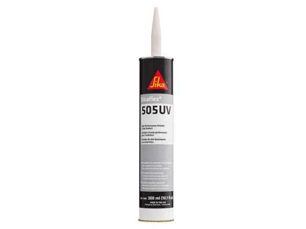 Sika Sikaflex® 505UV High Performance Exterior Grade Sealant - 10.3oz(300ml) Cartridge - White - Image 2