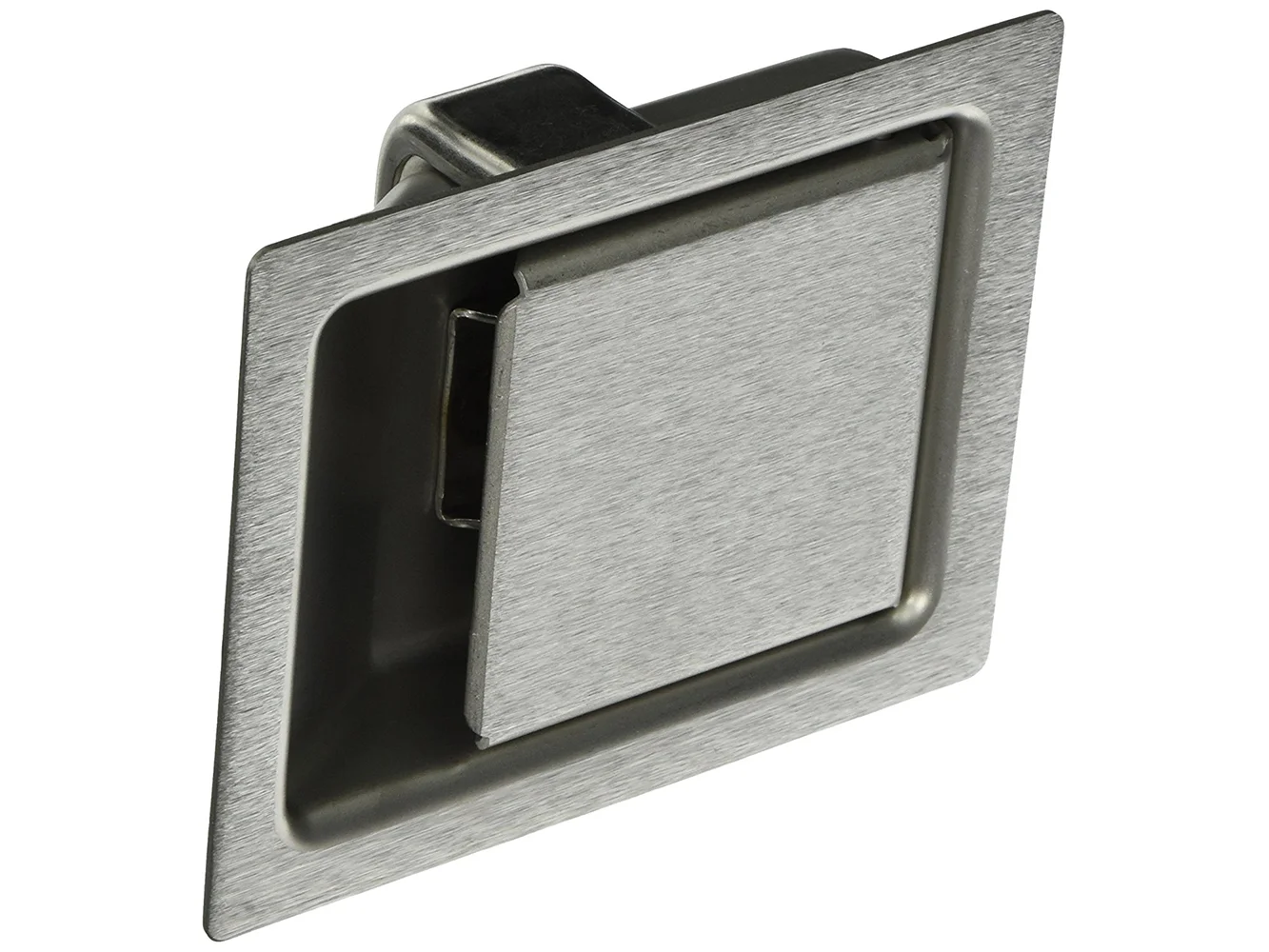 Southco Large Push-to-Close Paddle Latch - Stainless Steel - Non-Locking