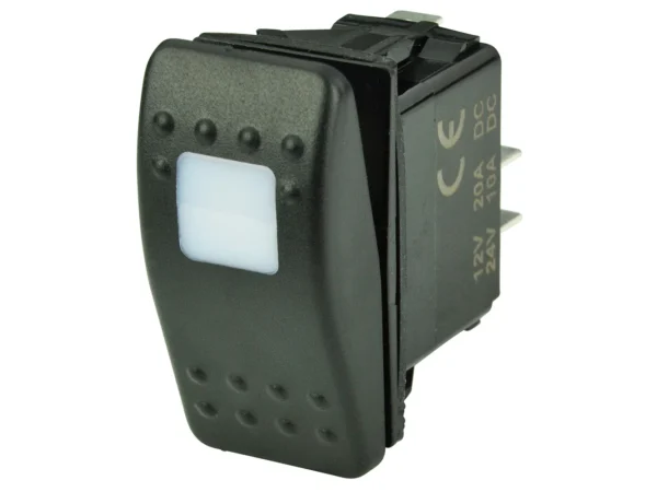 BEP SPST Contura Switch - 1-Amber LED - OFF/ON - Image 2