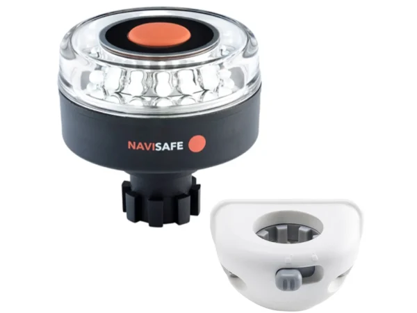 Navisafe Navilight 360° 2NM w/Navibolt Base & Vertical Mount - White - Image 2