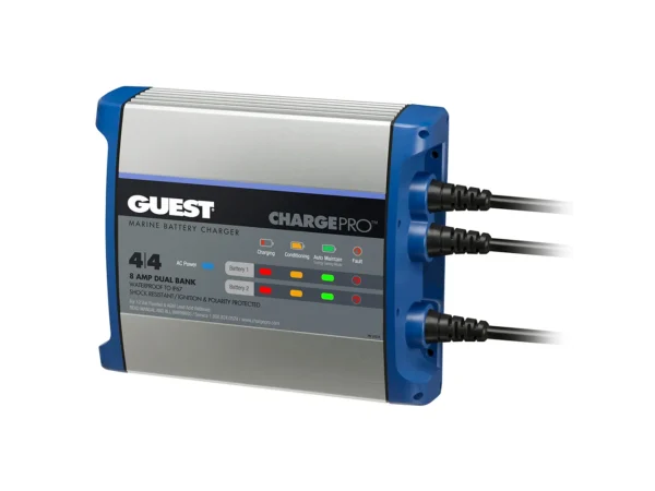 Guest On-Board Battery Charger 8A / 12V - 2 Bank - 120V Input - Image 2