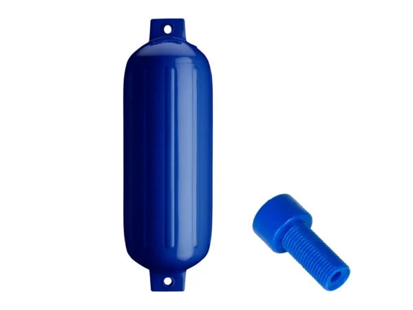 Polyform G-5 Twin Eye Fender 8.8" x 26.8" - Cobalt Blue w/Adapter - Image 3