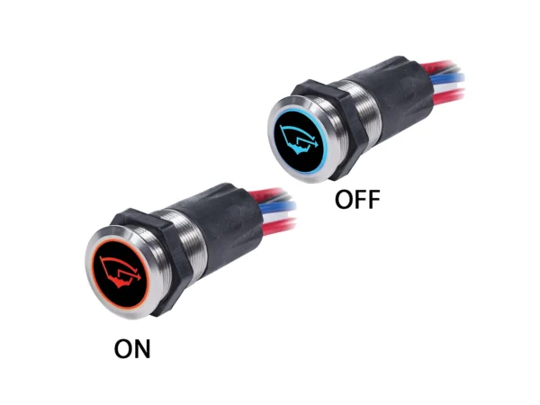 Blue Sea 4180 Backlit Push Button Switch OFF/ON - 15A - Image 2