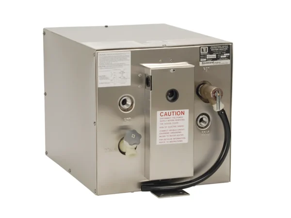 Whale Seaward 6 Gallon Hot Water Heater w/Rear Heat Exchanger - Stainless Steel - 240V - 1500W - Image 2