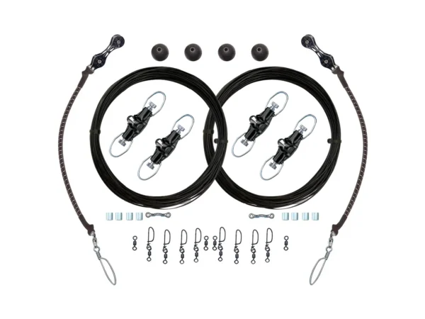 Rupp Double Rigging Kit w/Nok-Outs - 320' Black Mono - Image 2