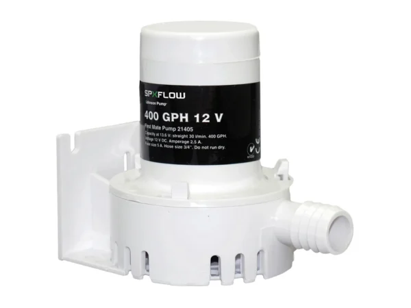 Johnson Pump 400 GPH 12V Bilge Pump - Barbed Port - Image 2