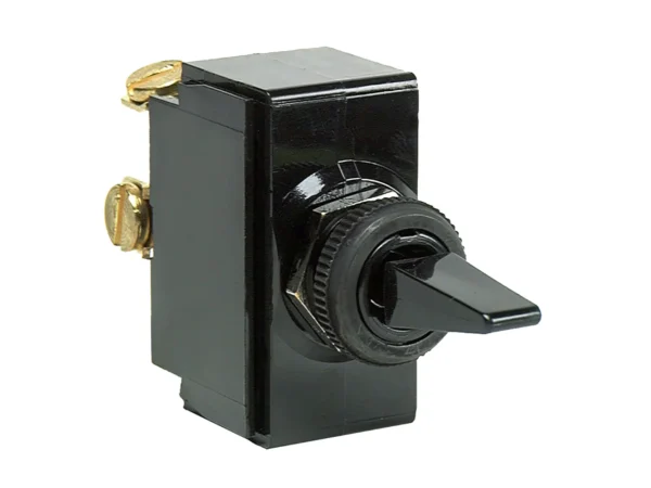 Cole Hersee Standard Toggle Switch SPST On-Off 2 Screw - Image 2