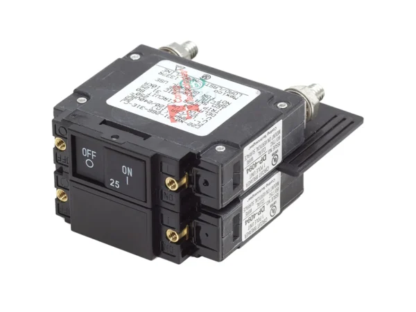 Blue Sea 7464 UL-489 Circuit Breaker - 25A Flat Rocker - Image 2
