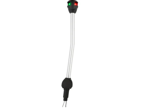 Attwood LightArmor Bi-Color Navigation Pole Light - Angled - 14" - Image 2