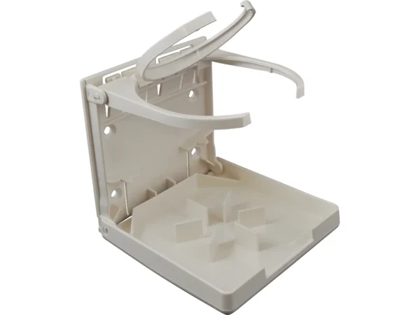 Attwood Fold-Up Drink Holder - Dual Ring - White - Image 2