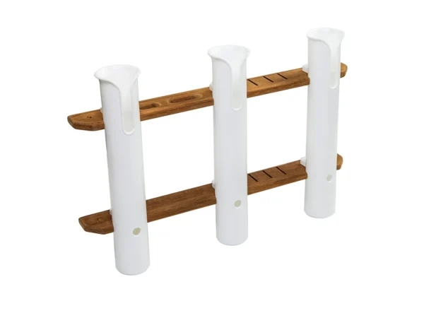 Whitecap Teak 3-Rod Tournament Storage Rack - Image 2