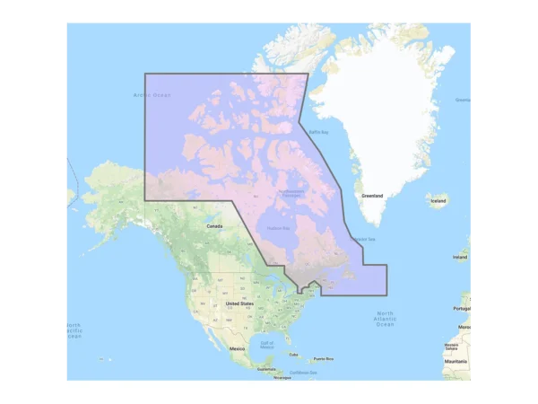 Furuno Canada North & East - Vector Charts, 3D Data & Standard Resolution Satellite Photos - Unlock Code - Image 2