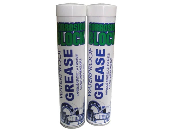 Corrosion Block High Performance Waterproof Grease - (2) 3oz Cartridges - Non-Hazmat, Non-Flammable & Non-Toxic - Image 2