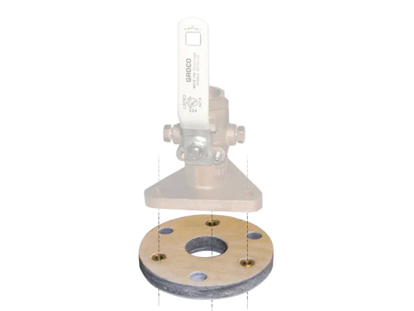 GROCO Backing Block f/1-1/4" & 1-1/2" Seacocks - Image 2