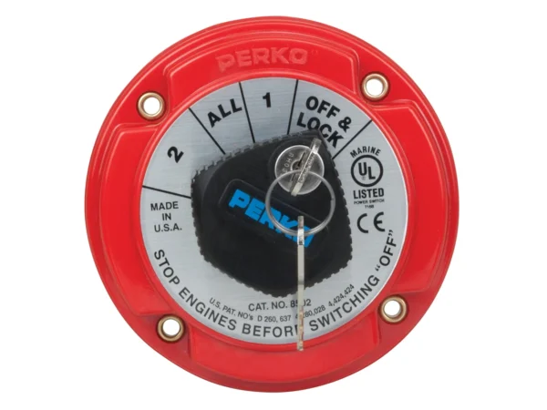 Perko Medium Duty Battery Selector Switch w/Key Lock - Image 6