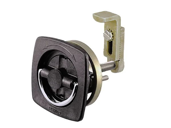 Perko Flush Latch - Non-Locking - 2.5" x 2.5" w/Offset Adjustable Cam Bar - Image 2