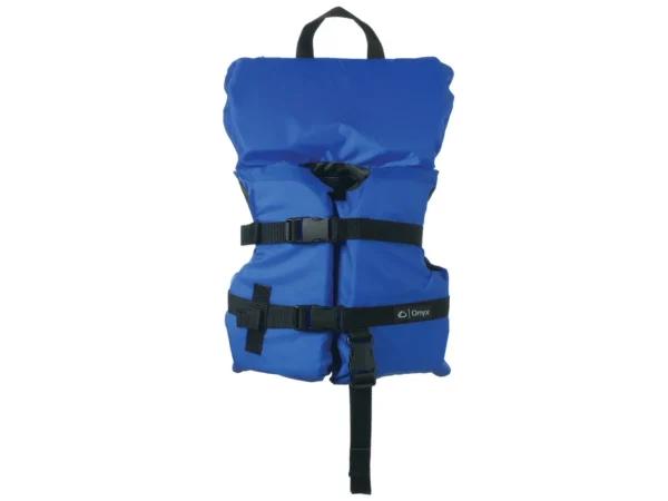 Onyx Nylon General Purpose Life Jacket - Infant/Child Under 50lbs - Blue - Image 2