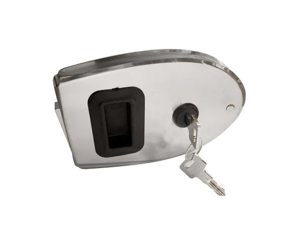 Southco Sliding Action Latch Weatherproof Lock Oval Stainless Steel - Image 2