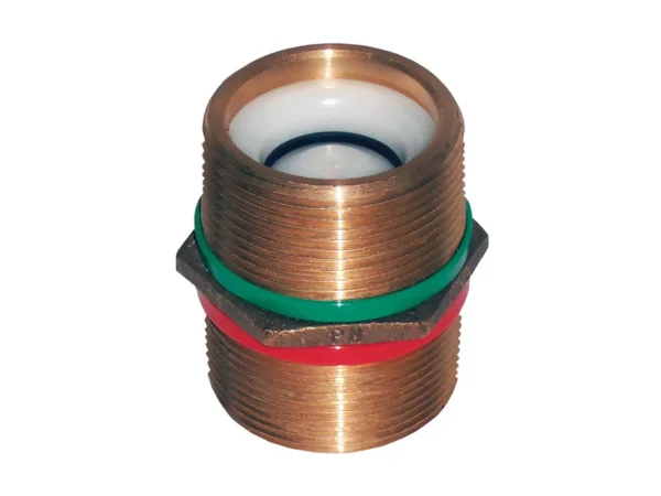 GROCO 1-1/4" Bronze Pipe Nipple Check Valve - Image 2