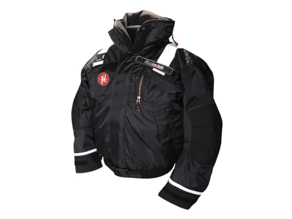 First Watch AB-1100 Flotation Bomber Jacket - Black - Large - Image 3