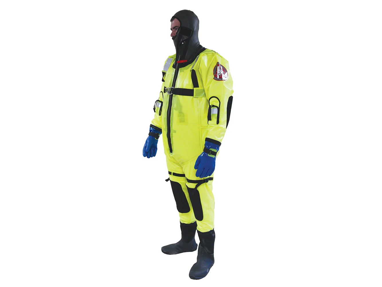 First Watch RS-1000 Ice Rescue Suit - Hi-Vis Yellow