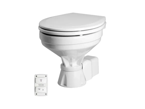 Johnson Pump AquaT Toilet Electric - Comfort - 12V w/Solenoid - Image 2