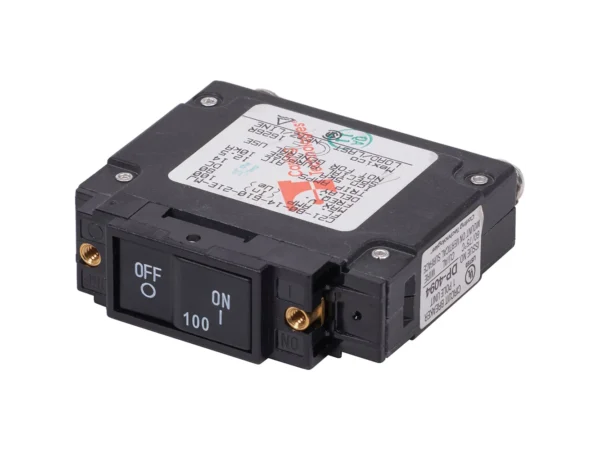 Blue Sea 7446 UL-489 Circuit Breaker - 100A Flat Rocker - Image 2