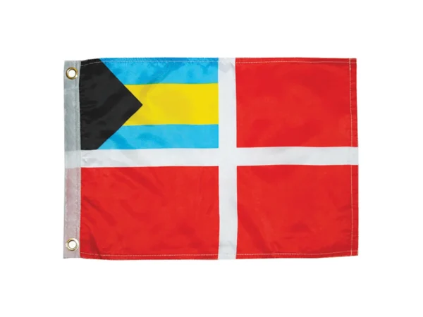 Taylor Made Bahamas Courtesy Flag 12" x 18" - Image 2