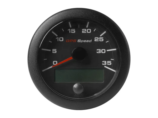 Veratron 3-3/8" (85mm) OceanLink® GPS Speedometer - Black Dial & Bezel (0-35 K/MPH/KMH) - Image 2