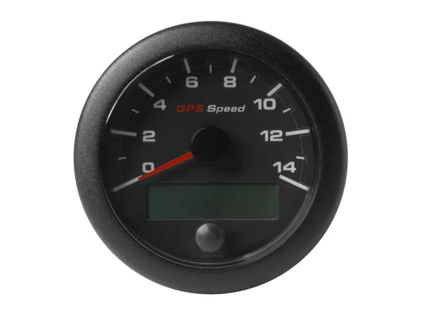 Veratron 3-3/8" (85mm) OceanLink® GPS Speedometer - Black Dial & Bezel (0-14 K/MPH/KMH) - Image 2