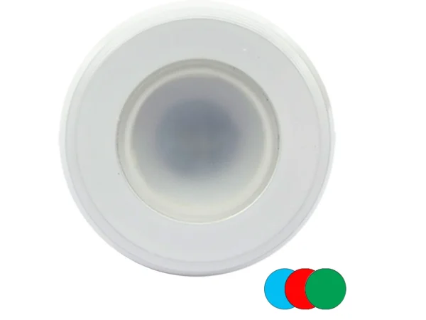 Shadow-Caster Color-Changing White, Blue & Red Dimmable - White Powder Coat Down Light - Image 2