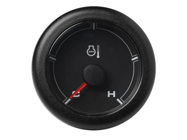 Veratron 52MM (2-1/16") OceanLink Coolant Temperature Gauge (250°F) - Black Dial & Bezel - Image 2