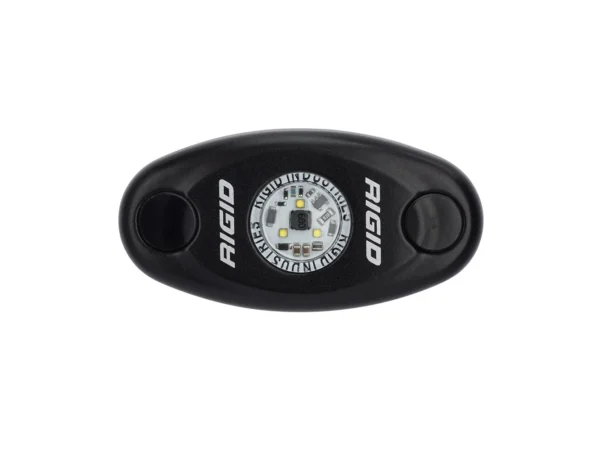 RIGID Industries A-Series Black High Power LED Light Single - Red - Image 3