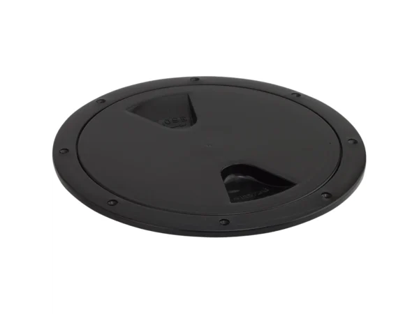 Sea-Dog Screw-Out Deck Plate - Black - 6" - Image 2
